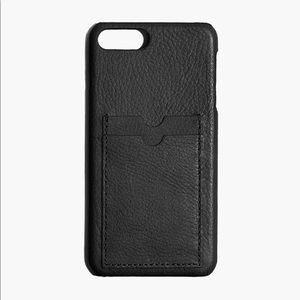 Madewell Leather Carryall Case iPhone 6/7/8 Plus